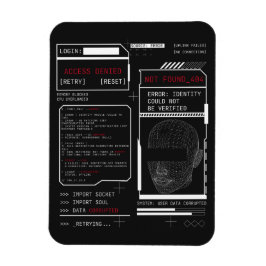 Ímã Corrompido - Design de Streetwear Techno-Brutalist