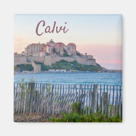 Imã Córsega Calvi Sunset Souvenir