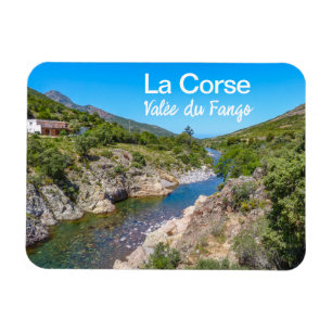 Ímã Córsega França Fango Valley Souvenir