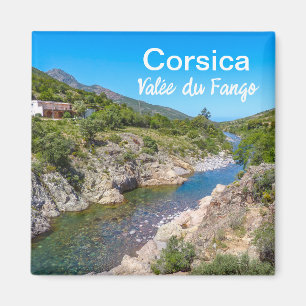Imã Córsega França Vallée du Fango Souvenir