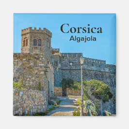 Imã Corsica Algajola Castle França Souvenir