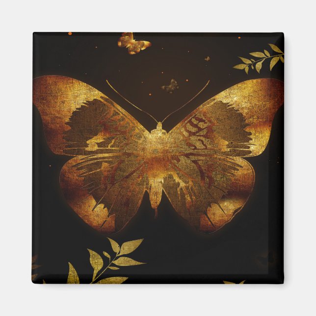 Imã Corte de Borboleta de Ferro (Frente)