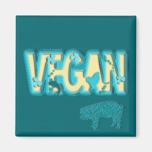 Imã Corte de papel vegetariano