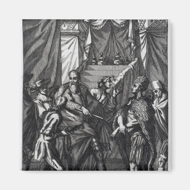 Imã Cortes e Montezuma (Frente)