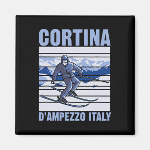 Imã Cortina D'ampezzo Itália Esqui