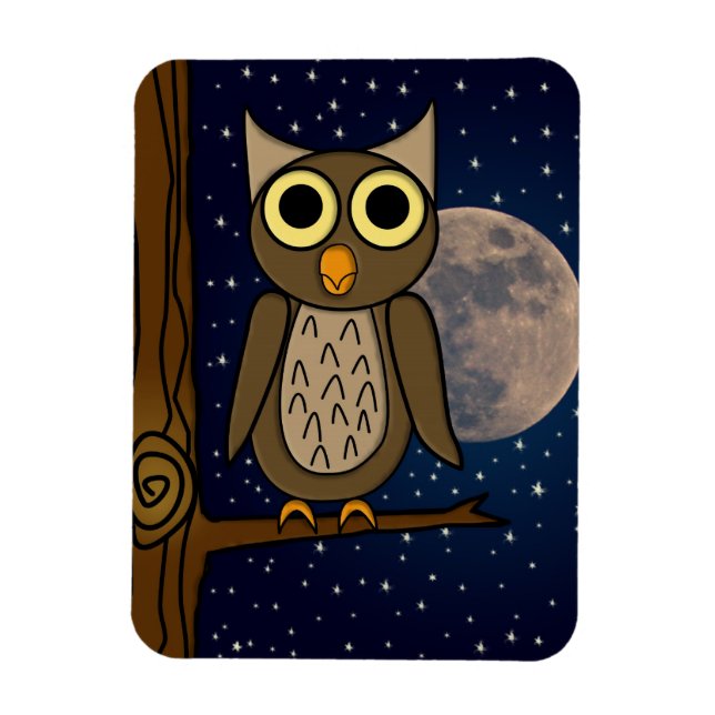 Ímã coruja (Vertical)