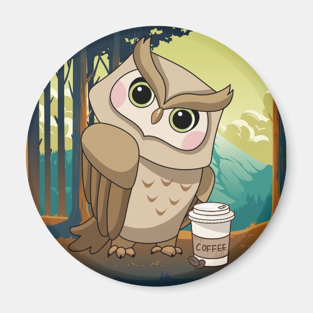 Imã Coruja (Frente)