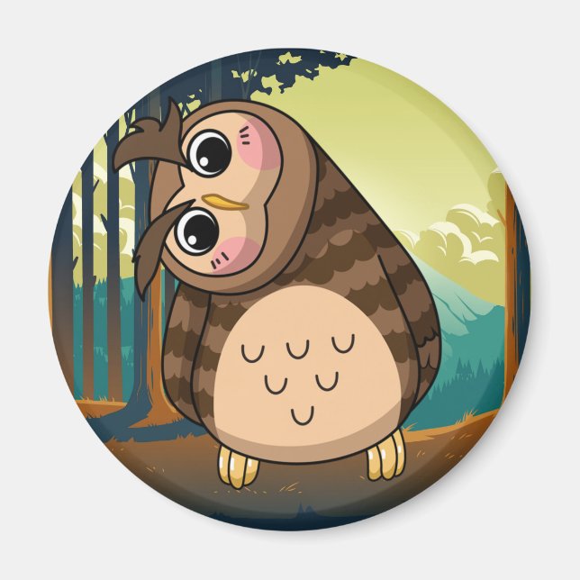 Imã Coruja (Frente)