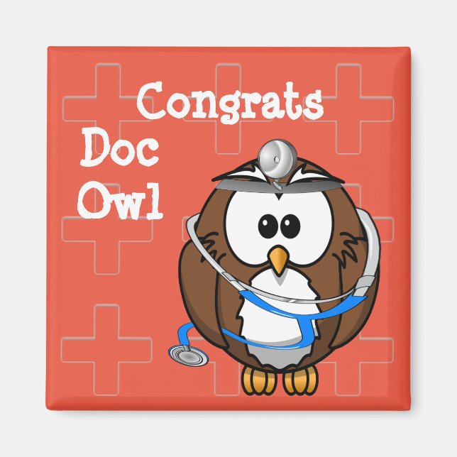Imã coruja de doc de paginação (Frente)