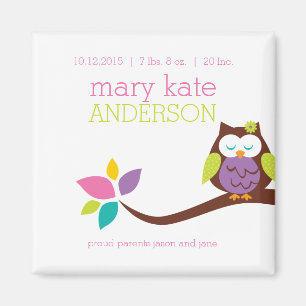 Imã Coruja linda num galho MANTER ANÚNCIO