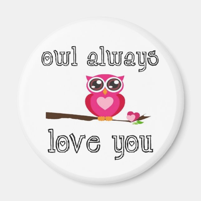 Imã Coruja MAGNET! (Frente)