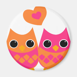 Imã Corujas doces do amor