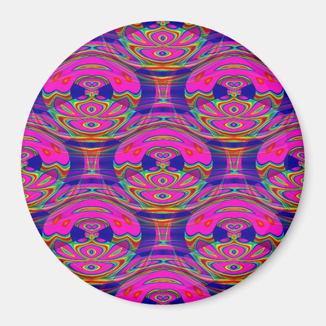 Imã Corujas Psicodélicas....... (Frente)