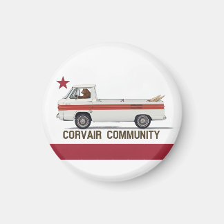 Imã Corvair Community California Rampy Flag