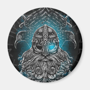 Imã Corvos de Odin Mitologia Viking Valhalla espera