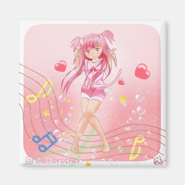 Imã Cosmos Birthday Magnet (Frente)