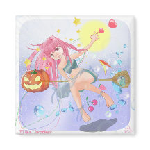 Cosmos Halloween Magnet