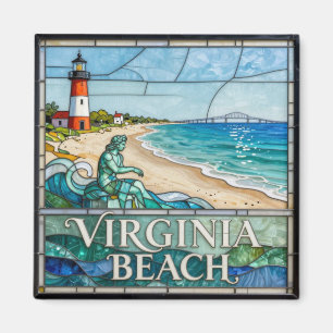 Imã Costa Atlântica de Virginia Beach 🌊