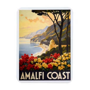Ímã Costa de Amalfi - Vistas impressionantes da costa 