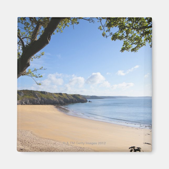Imã Costa de Barafundle Bay Pembroke Pembrokeshire (Frente)