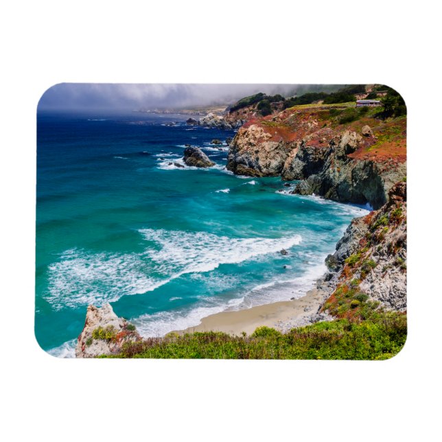 Ímã Costa de Big Sur, Califórnia (Horizontal)