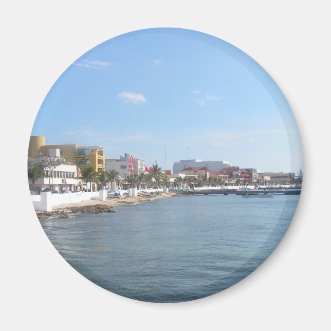 Imã Costa de Cozumel México (Frente)