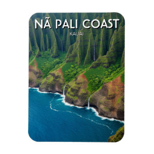 Ímã Costa de Nā Pali Kauai Havaí Viagem