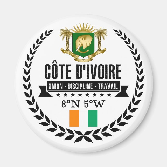 Imã Costa do Marfim (Frente)
