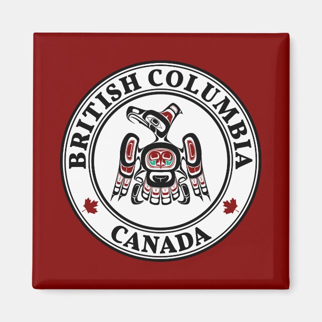 Imã Costa do Pacífico Noroeste de Kaigani Thunderbird  (Frente)