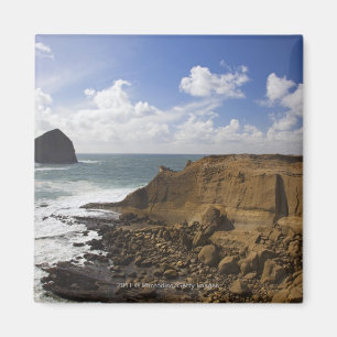 Imã Costa do Pacífico rochosa de Oregon na cidade
