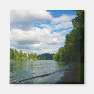 Imã Costa do rio Willamette, OR