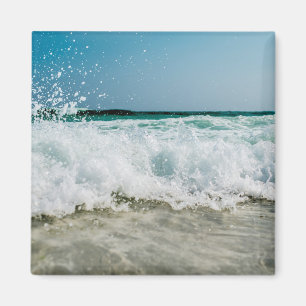 Imã Costa Marítima Ondas Praia