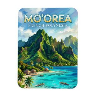 Ímã Costa Norte de Mo'orea Polinésia Francesa