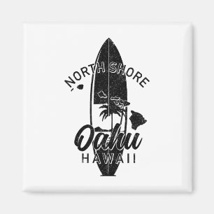 Imã Costa Norte de Oahu Havaí Prancha de Surf Surfista