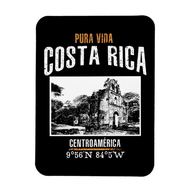 Ímã Costa Rica (Vertical)