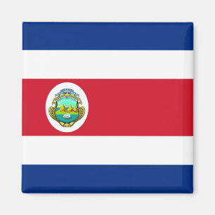 Imã Costa Rica - bandeira nacional de Rican da costela