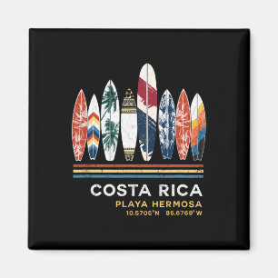 Imã Costa Rica Playa Hermosa Surfando 