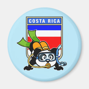 Imã Costa Rica Scuba Diving Panda