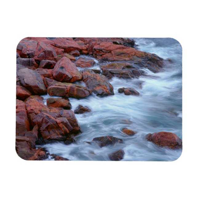 Ímã Costa rochosa com água, Canadá (Horizontal)
