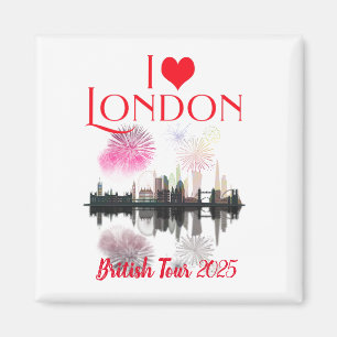 Imã Costume Adoro Londres Skyline Coronation Souvenir