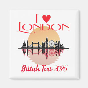 Imã Costume Adoro Londres Skyline Coronation Souvenir