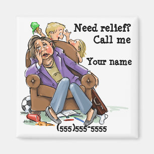 Imã Costume Housecleaning do ímã do lembrete do