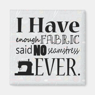 Imã Costura de Tecido suficiente