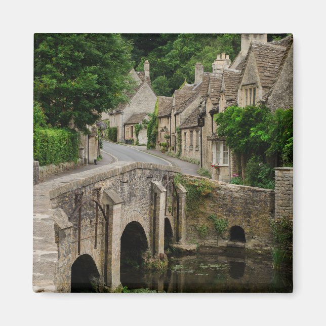 Imã Costwoltown Castle Combe Magnet (Frente)