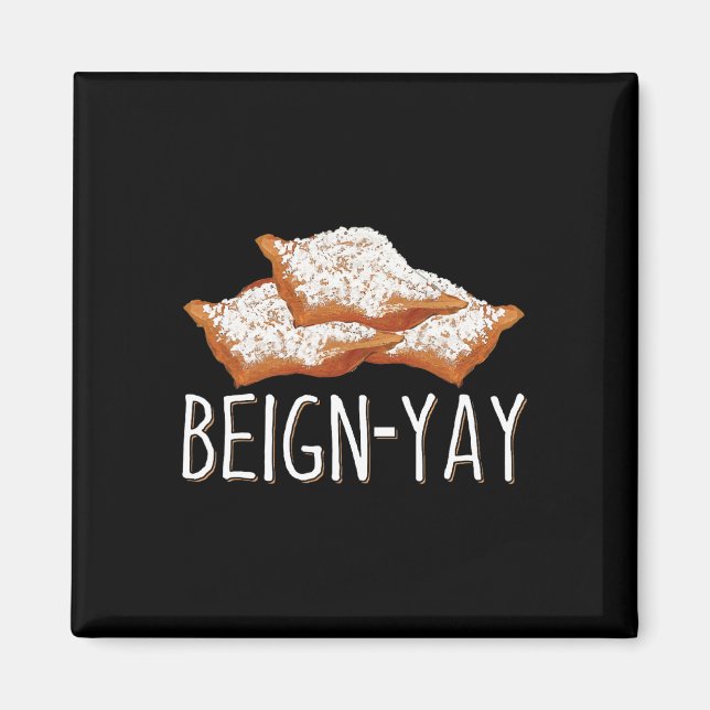 Imã Cota Beign-yay Para Um Byker Beignet (Frente)