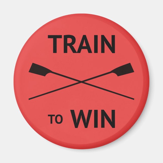 Imã Cota de motivação desportiva vermelha (Frente)