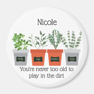 Imã Cota do Jardim Nunca tão velha para jogar na suje