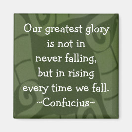 Imã Cotação Confúcio - Magneta Motivacional