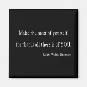 Imã Cotação Inspiracional Vintage Emerson - Personaliz