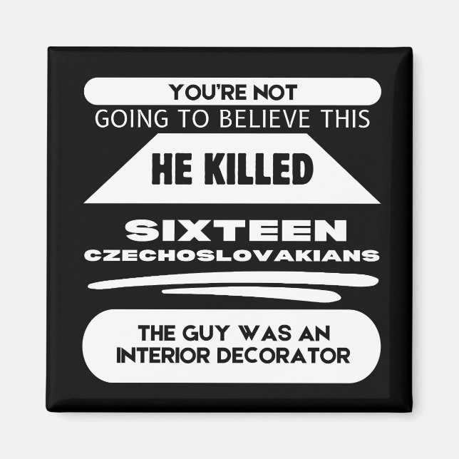 Imã cotação Paulie Walnut (Frente)